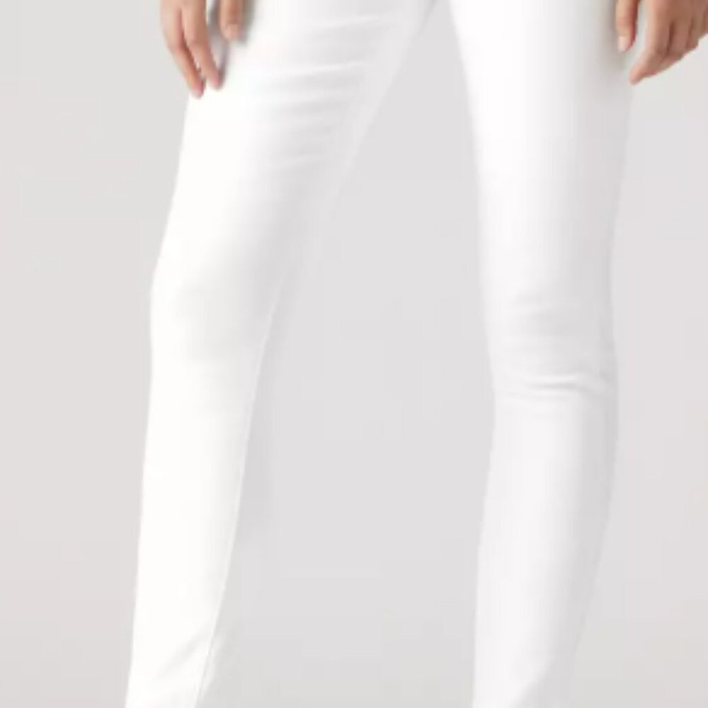 Levi's White 311 Skinny Jeans for Women